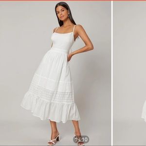 SHEIN Linen Flowy Cami Dress size XS/2